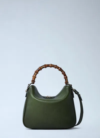 Gucci Women Diana Handbag In Green