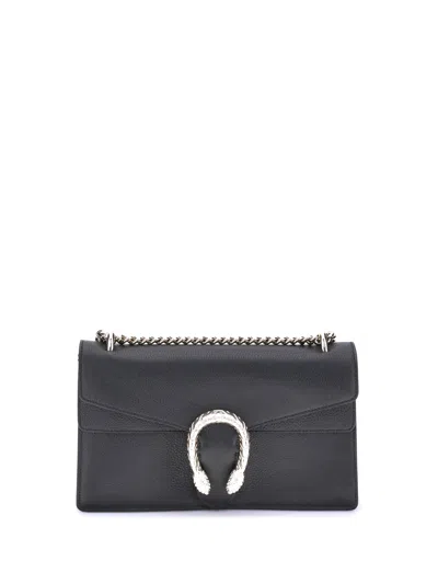 Gucci Women Dionysus Medium Shoulder Bag In Black