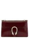 Gucci Womens Rosso Ancora Dionysus Chain-strap Leather Shoulder Bag In Red