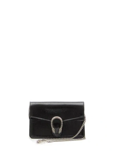 Gucci Mini Dionysus Crossbody Bag In Black