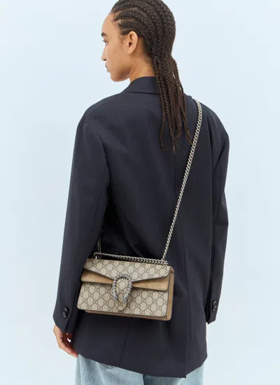 Gucci Women Dionysus Small Shoulder Bag In White