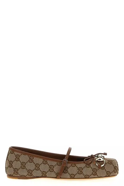 GUCCI GUCCI WOMEN 'DONNA GUCCI' BALLET FLATS