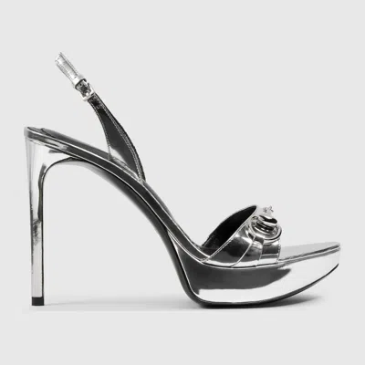 Gucci Women's Donna Platform Sandal In Silver