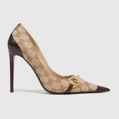 Gucci Women's Donna Pump In Beige