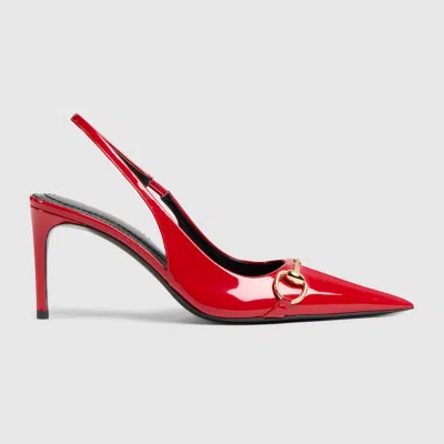 Gucci Women's Donna Slingback Pump In Red