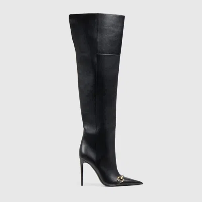 Gucci Women's Donna Slip-on Boot In Black