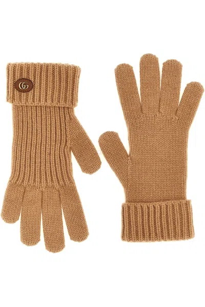 GUCCI GUCCI WOMEN 'DOPPIA G' GLOVES