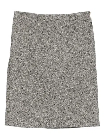 GUCCI GUCCI WOMEN DOUBLE WOOL SKIRT
