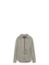 Gucci Dusty Green Shirt With Waist Ribbon Women In Gray