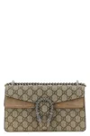 Gucci Dionysus Super Mini Printed Coated-canvas And Suede Shoulder Bag In White