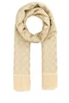Gucci Women Embroidered Wool Foulard
