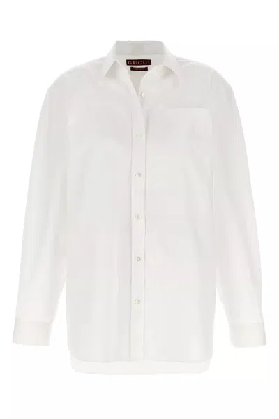GUCCI GUCCI WOMEN EMBROIDERY SHIRT