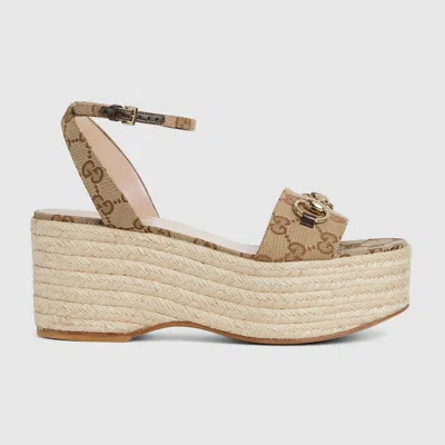GUCCI GUCCI WOMEN'S ESPADRILLE WITH HORSEBIT