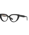Gucci Womens Gg1530o Cat-eye Frame Acetate Glasses Black In Black