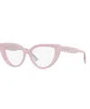 Gucci Women's Eyeglasses, Gc002226 In Pink