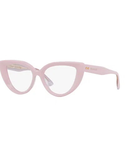 Gucci Women's Eyeglasses, Gc002226 In Pink