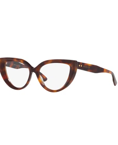 Gucci Women's Eyeglasses, Gc002226 In Tortoise