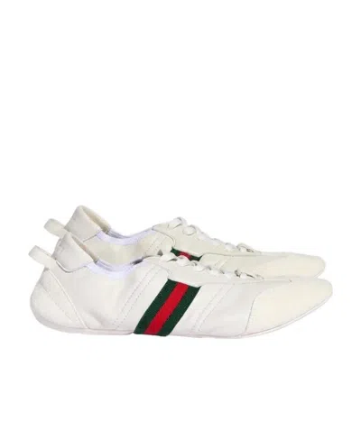 Gucci Leather Sneakers In Multi