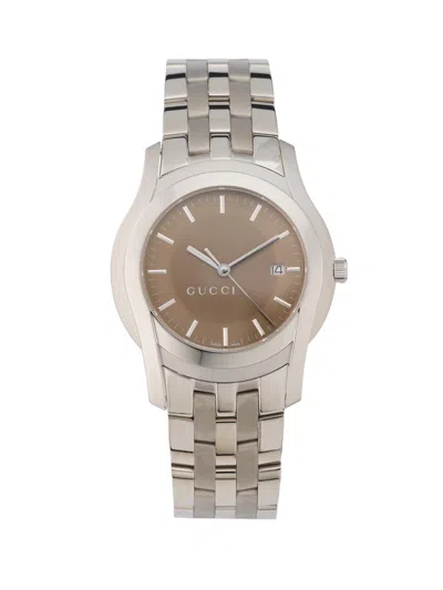 Gucci Women's G Class Stainless Steel Bracelet Watch/38mm In Gray