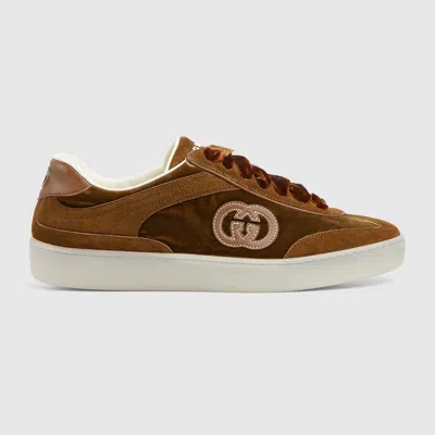 Gucci Women's G75 Sneaker In Brown