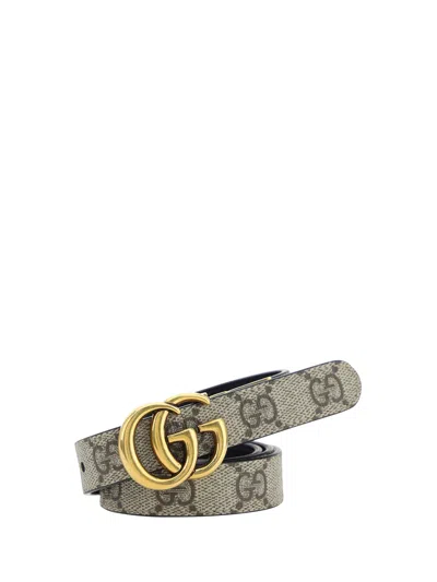 Gucci Women Gg Belt In Brown