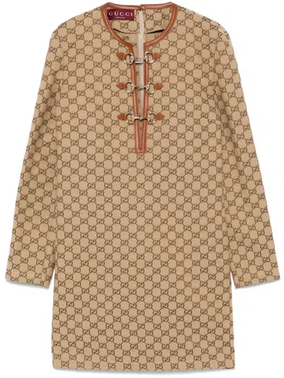 GUCCI GUCCI WOMEN `GG CANVAS` DRESS