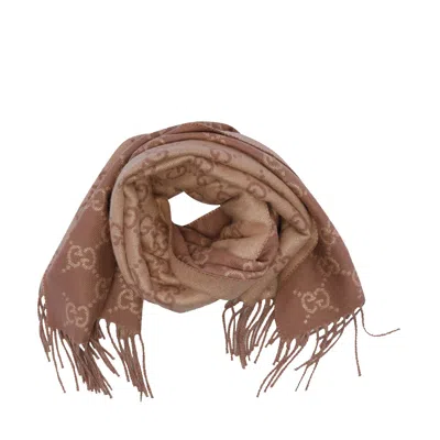 Gucci Women Gg Cashmere Shawl