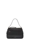 Gucci Gg Emblem Medium Black Shoulder Bag In Black
