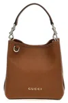 Gucci Women 'gg Emblem' Mini Handbag In Brown