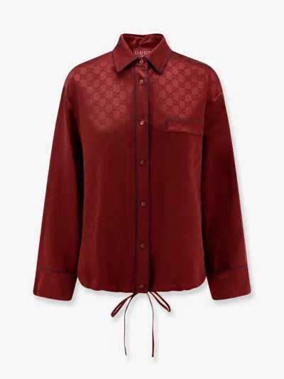 GUCCI GUCCI WOMEN GG FABRIC SHIRT