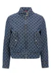 Gucci Classic Bomber Jacket With All-over Logo Pattern