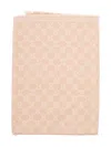 Gucci Gg Lamé Shawl In Neutral