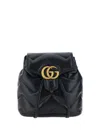 GUCCI GUCCI WOMEN GG MARMONT BACKPACK