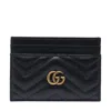 Gucci Gg Marmont 2.0 Wallets And Card Holders Black In Black