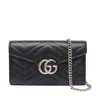 Gucci Women Gg Marmont Chain Wallet