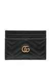 Gucci Gg Marmont 2.0 Wallets And Card Holders Black In Black