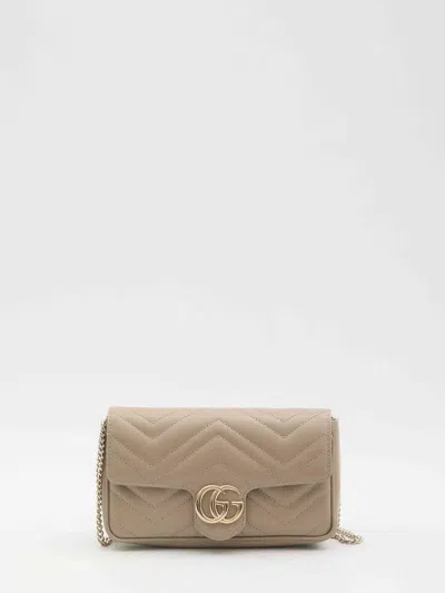 Gucci Women Gg Marmont Mini Bag With Cardholder