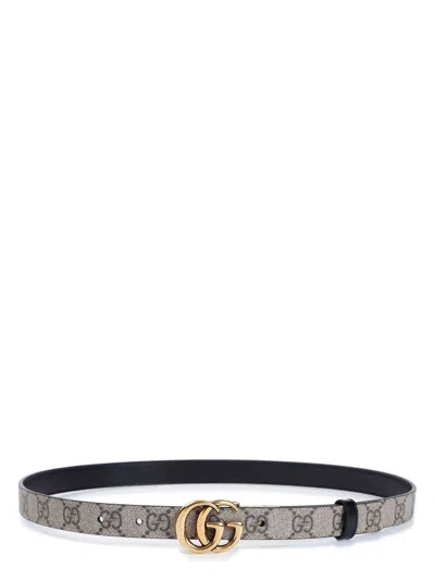 Gucci Women's Gg Marmont Reversible Belt