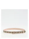 Gucci Gg Marmont Reversible Belt In Beige