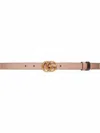 Gucci Women Gg Marmont Reversible Belt In Multi