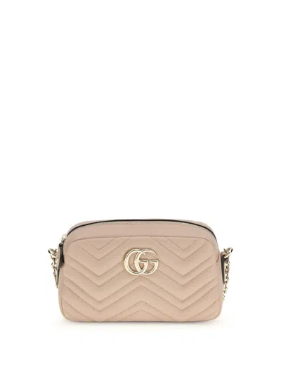 Gucci Women Gg Marmont Shoulder Bag In Pink