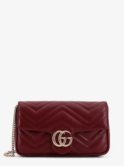 Gucci Women Gg Marmont Small Matelasse Leather Shoulder Bag In Multi