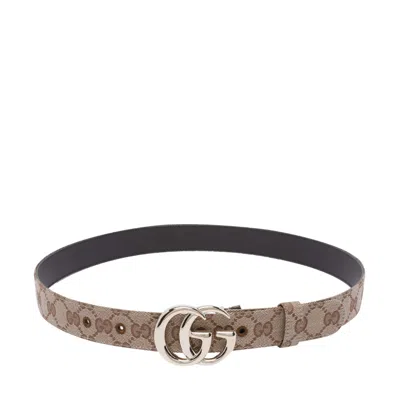 Gucci Women Gg Marmont Thin Belt