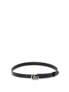 Gucci Women `gg Marmont` Thin Belt