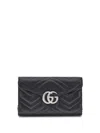 Gucci Women Gg Marmont Wallet With Chain