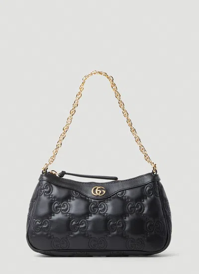 Gucci Women Gg Matelassé Handbag In Black