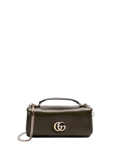 Gucci `gg Milano` Top Handle Bag In Green