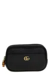 Gucci Black Double G Super Mini Bag In Black