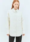 Gucci Women Gg Padded Overshirt In Neutral