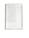Gucci Women Gg Silk And Wool Shawl In White